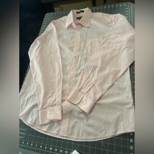 Milani Men's Light Pink Button-Up Shirt
